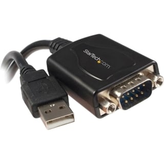 StarTech.com 1 Port Professional USB to Serial Adapter Cable with COM