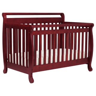 DaVinci Emily 4-in-1 Convertible Crib with Toddler Rail in Cherry