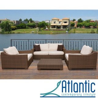 Cheap Lexington All-weather Aluminum Wicker Patio Set