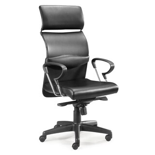 Miami Black Leatherette Office Chair