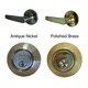 Sure-Loc Cedar Entrance Lever with Keyed Alike Deadbolt