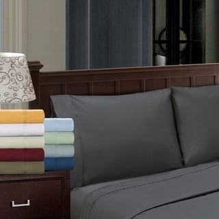 ===>  Egyptian Cotton 1200 Thread Count Solid Color Pillowcase Set