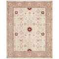 Handmade Timeless Ivory/ Sand Wool Rug (6' x 9')