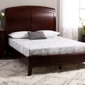 Split Panel Queen-size Wooden Sleigh Bed