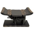 Handcrafted Elephant Head Stool (Ghana)