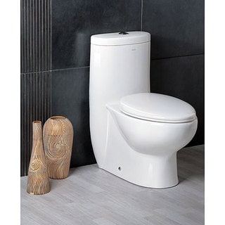 Ariel Platinum 'The Hermes' Dual Flush Toilet