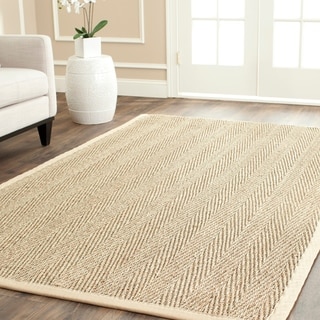 Hand-woven Sisal Natural/ Beige Seagrass Rug (4' x 6')