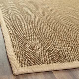 ===> Safavieh Handwoven Sisal Natural/Beige Seagrass Area Rug (6' x 9')