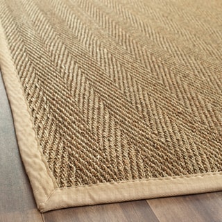 Low Price Safavieh Warm Hand-woven Sisal Natural/ Beige Seagrass Rug (9' x 12')