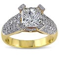 Miadora 18k Gold 2 5/8ct TDW Diamond Engagement Ring (K, VS2)
