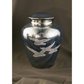 Wings of Freedom Large/ Adult Brass Urn