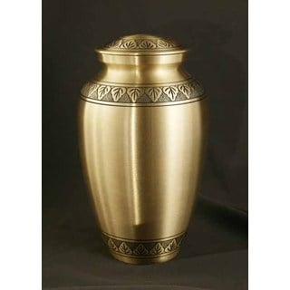 Athena Bronze Large/ Adult Brass Urn