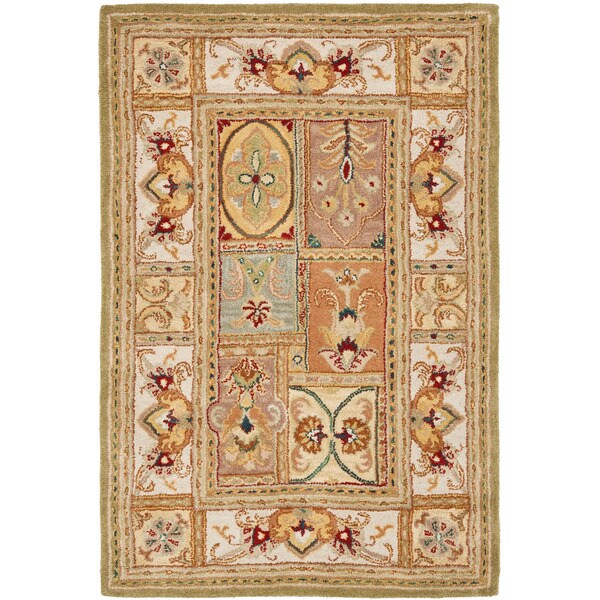 Safavieh Transitional Handmade Classic Empire Wool Panel Rug (5 x 8
