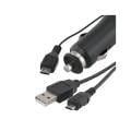 Eforcity USB Data Cable/ Retractable Car Charger for Amazon Kindle 2