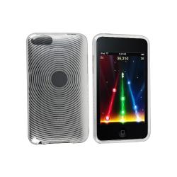 Eforcity Clear White TPU Rubber Skin Case for iPod Touch Gen 2/3