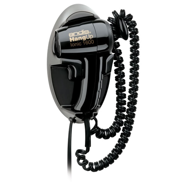 Andis Black 1600W Hang-up Hair Dryer 