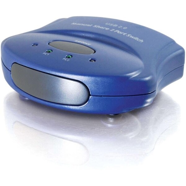 C2G 2-Port USB 2.0 Manual Switch