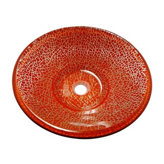 Desiree Modern Glass Vessel Bathroom Sink