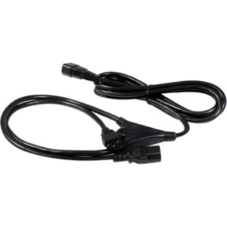 StarTech.com 10 ft Computer Power Cord Splitter IEC320 C14 to 2x IEC3