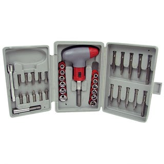 Power Screwdriver 36-piece Socket and Bit Set