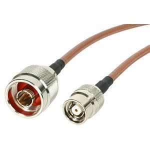 StarTech.com 1 ft N Male to RP-TNC Wireless Antenna Adapter Cable - M