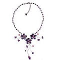 Amethyst 'Floral Cascade' Choker (Thailand)