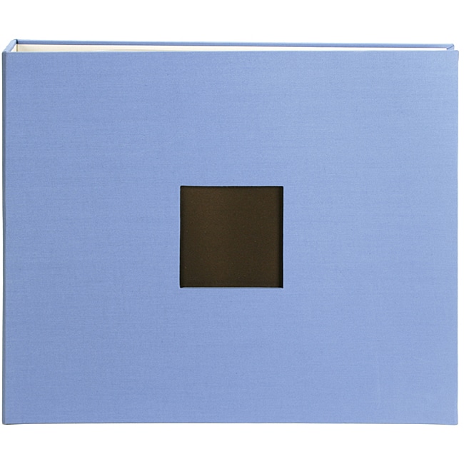 American Crafts 12x12 Blue Cloth Dring Album Overstock Shopping