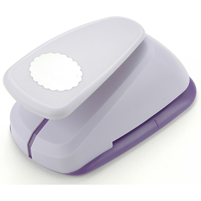 Clever Lever Giga Scalloped Oval Craft Punch Overstock™ Shopping Big Discounts on Uchida Punches