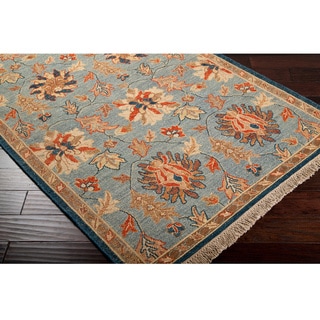 Compare Price Hand-knotted Legacy Collection Wool Rug (10' x 14')