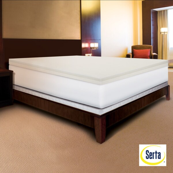 Serta Rejuvenator Dual-layer 4-inch Memory Foam