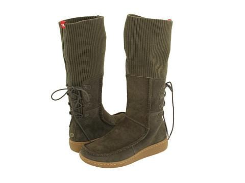 The North Face Womens Alana Mid New Taupe Green/Linden Green Boots