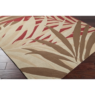 Low Price Hand-hooked Tropic Indoor/Outdoor Floral Rug (5' x 8')