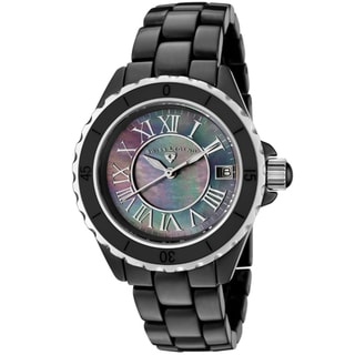 Swiss Legend Karmica Women's Black Ceramic Watch