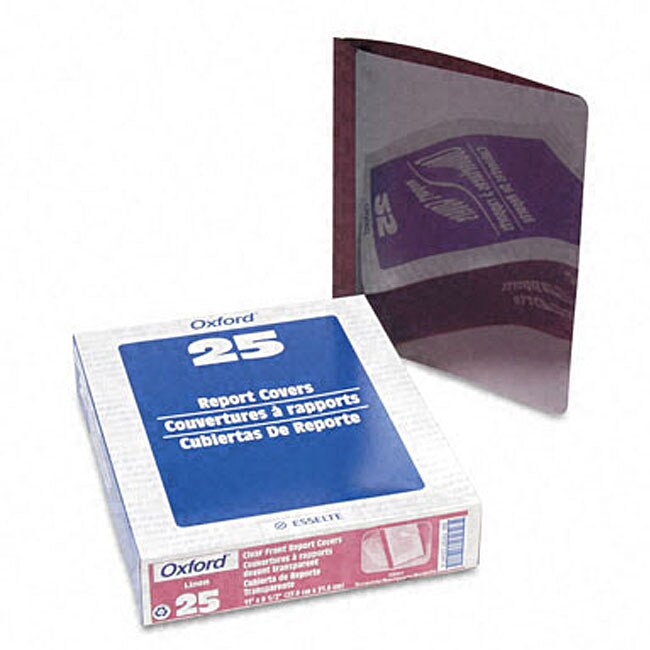 Clear Front Report Covers (25 per Box)