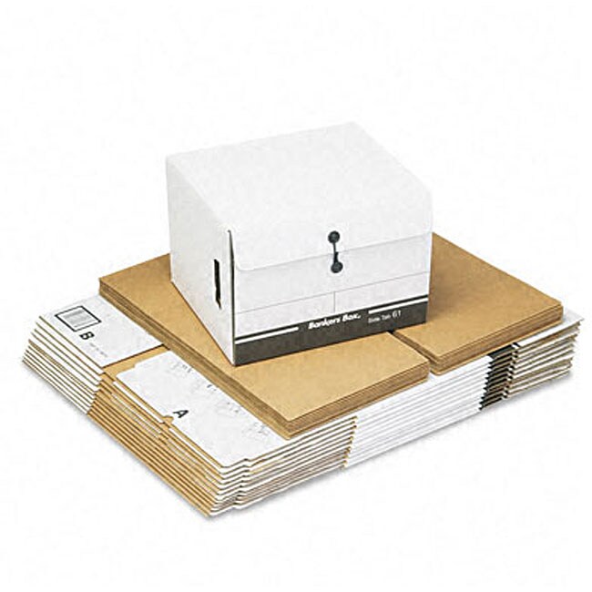 Fellowes Recycled Storage File for End Tab Files (Pack of 12)