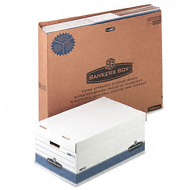 Fellowes Stor/File Legal Storage Box with Lid (Pack of 12)