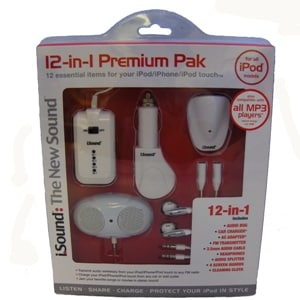 DreamGear DGIPOD-632 White 12-in-1 iPod Premium Accessory Pack