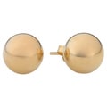 Fremada 14k Yellow Gold 6 mm Ball Earrings