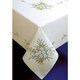 Forget-me-not Stamped Oblong Tablecloth