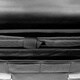 Minalto Flap-closure Leather Laptop Briefcase with Metal Locks