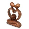 Wood 'Love of My Life' Sculpture (Indonesia)