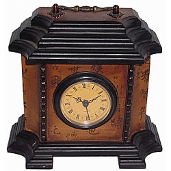 (^_-) Square Pagoda-top Calligraphy Clock (China)