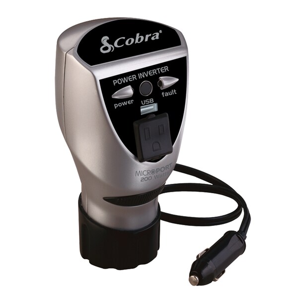 Cobra CPI 200 CH 200W DC-to-AC Power Inverter