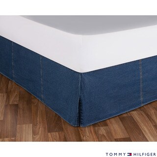 Tommy Hilfiger All American Denim Bedskirt