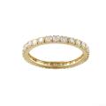 14k Yellow Gold 1ct TDW Diamond Eternity Band (H-I, I2)
