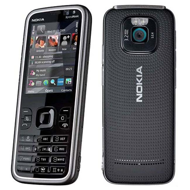 Nokia 5630 Chrome Silver GSM Unlocked Cell Phone - 12599329 - Overstock ...