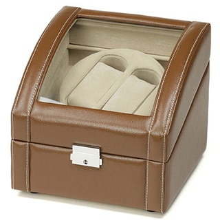 Dark Brown Double Watch Winder