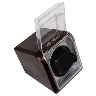 Burgundy High-gloss Single Watch Winder