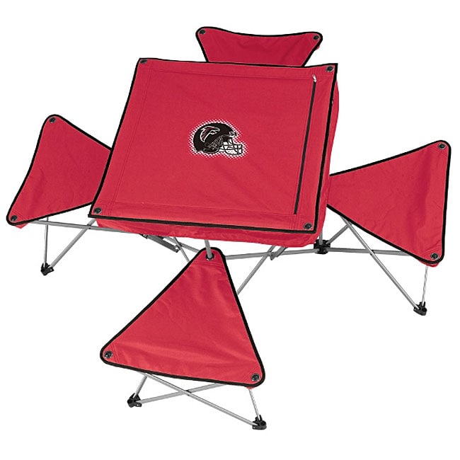 Northpole Atlanta Falcons Folding Table and Stool Set