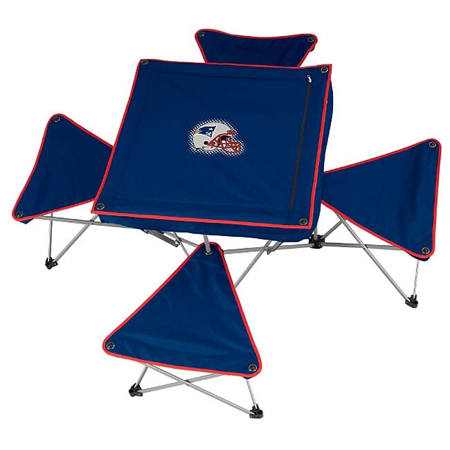 New England Patriots Folding Table and Stool Set